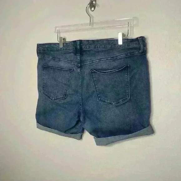 Universal Thread Raw Hem/Cuffed Button Fly Jean Shorts Size 22 - Picture 6 of 6